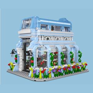Mould <span class=keywords><strong>King</strong></span> 16048 1289PCS Série Street View <span class=keywords><strong>Maison</strong></span> <span class=keywords><strong>Jardin</strong></span> Botanique Modèle de Blocs de Construction <span class=keywords><strong>Jouet</strong></span> Éducatif Technique Cadeau de Festival - Product Image 5