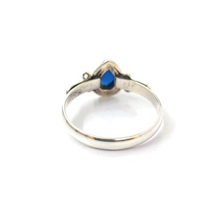 Anillo de Zafiro, Anillo de Plata de Ley 925 con Piedra Preciosa, Colección Hecha a Mano, Anillos Finos, Joyería de Plata, Precio al por Mayor - Product Image 5