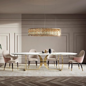 Muebles italianos de lujo para restaurante/hogar, comedor, patas de madera, silla de comedor moderna y contemporánea - Product Image 4