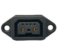 Chargeur de vélo électrique 2 + 4 connecteurs prise pour batterie de berceau mâle femelle boîtier PC 30A Contacts plaqués or pour l'alimentation