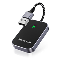 Adaptateur CarPlay sans fil Fuallwin Plug and Play Dongle USB pour iPhone Ajoute CarPlay Radio à n'importe quelle voiture avec boîte AI