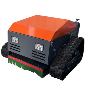 Manufacture Prix le plus bas 9HP essence <span class=keywords><strong>Robot</strong></span> tondeuse à gazon coupe-herbe tondeuse à fléaux tondeuses à chenilles tondeuse à gazon à essence - Product Image 5
