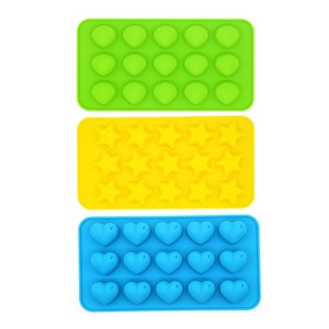 BHD <span class=keywords><strong>Moule</strong></span> en <span class=keywords><strong>silicone</strong></span> antiadhésif flexible et dur 3D pour la préparation <span class=keywords><strong>de</strong></span> la barre <span class=keywords><strong>de</strong></span> chocolat Jello Gummy Candy - Product Image 6