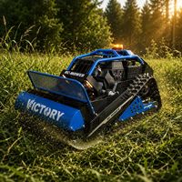 Cortacésped Robótico a Gasolina VICTORY VTY1000H con Control Remoto, Automático, 25HP, 1000mm de Ancho, Cortadora de Césped, Desbrozadora, Segadora