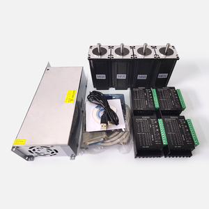 Kit 4 axes Moteur pas à pas hybride 1,8 degré 57HS112 3Nm 23 et Driver TB6600 DM542 4 axes Moteur 23 - Product Image 3