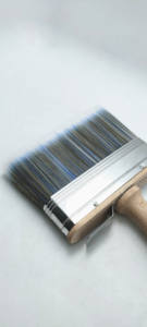 Gagang Kayu Baja Antikarat Karat Sikat Blok Klip Besi Campuran Poliester/Bulu 30/70 - Product Image 3