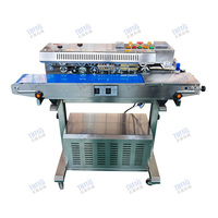 Machine de scellage verticale 110/220V pour sac en plastique Machine de soudage de scellant populaire/machine de scellage à bande continue