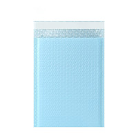 Sacs d'expédition en polyéthylène personnalisés OEM pour usines, sacs postaux en plastique à bulles avec logo pour vêtements, emballage biodégradable coloré