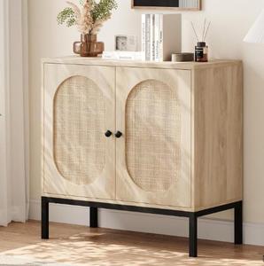 Buffet moderne en bois écologique avec panneaux décoratifs, 2 étagères, <span class=keywords><strong>petite</strong></span> <span class=keywords><strong>console</strong></span>, <span class=keywords><strong>meuble</strong></span> de salon - Product Image 3