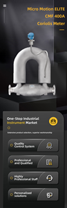 Medidores de Flujo de la Serie CMF300, CMF350, CMF400, Medidor de Densidad de Flujo Coriolis, Año 2026 - Product Image 2