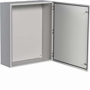 FL728L ปรับแต่งได้ตามต้องการ พร้อมตู้ควบคุม Hagers ทำจากเหล็ก ประตูแบบเรียบ H950 W800 D300 - Product Image 1