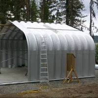 Structure légère en acier cintrée conforme aux normes ASTM pour applications de ponts en structure métallique à faible coût