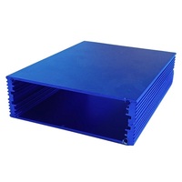 Extrusion d'aluminium anodisé du fabricant 78x26 pour boîtiers Lifepo4 Amplificateur Boîte de jonction Boîtiers d'instruments électroniques