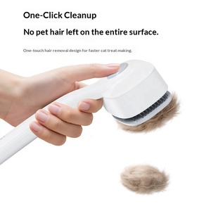 Spazzola per Gatti e Cani, Strumento per la Toelettatura, Rimuovi <span class=keywords><strong>Peli</strong></span>, Spazzola Autopulente, Raccoglitore di <span class=keywords><strong>Peli</strong></span> per Animali Domestici - Product Image 2