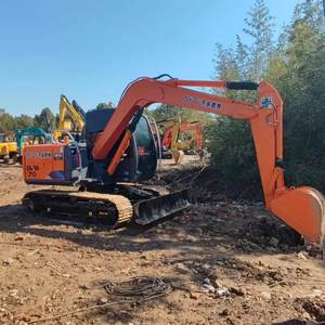 Excavadora Pequeña HITACHI ZX70, Envío Gratuito, Precio Bajo, Excavadora Hidráulica Usada, Modelo Nuevo, Excavadora Agrícola - Product Image 1