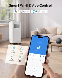 Climatiseur mobile portable ETL Euhomy 5-<span class=keywords><strong>en</strong></span>-1 de 11000 Btu pour entrepôt, bureau, tente et événements – Vente <span class=keywords><strong>en</strong></span> gros - Product Image 2
