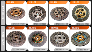 KINGSTEEL Vente en gros Système de transmission Plaques d'embrayage Pièces automobiles Disque d'embrayage Assy pour COASTER HZB50 31250-36500 - Product Image 3