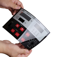 Autocollant personnalisé en PVC givré 3M, imprimé, auto-adhésif, pour plaque signalétique, bouton, étiquette d'avertissement, étanche