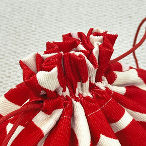 Heart Shaped Drawstring <b>Makeup</b> <b>Bag</b> Corduroy Travel Cosmetic Storage Pouch For Skincare Toiletries <b>Large</b> Capacity - Product Image 2