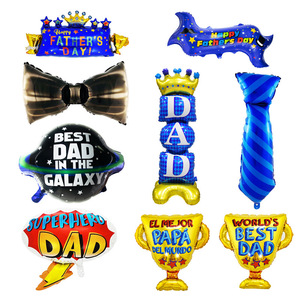 Globo de Mylar de 18 Pulgadas con Diseño de <span class=keywords><strong>Feliz</strong></span> Día del Padre, Globo de Helio para Decoración de Fiesta del Día del Padre, Regalo para la Celebración del Día del Padre - Product Image 4
