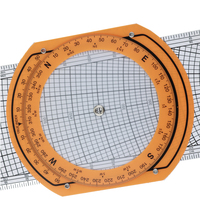 Règle de calcul micro-ordinateur en plastique GRP-1 pour la réglementation des vols aériens