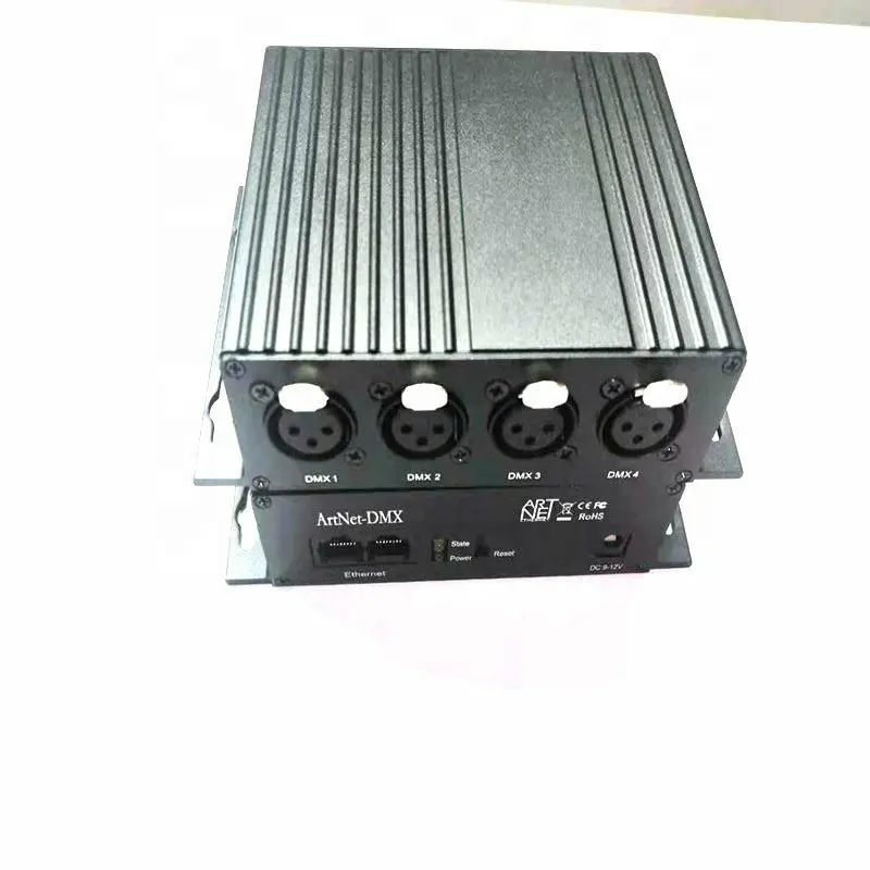 Совместимый с Artnet DMX конвертер Madmapper 4 вселенные светодиодные узлы диммера
