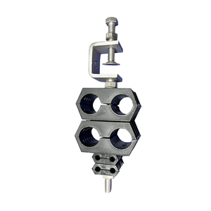 Abrazadera de cable de alimentación RF de 7/8 pulgadas con dial calibrado, clips de doble orificio de acero inoxidable, manguera de goma tipo P de 6 mm, OEM, Radiati OEM, Radia - Product Image 5