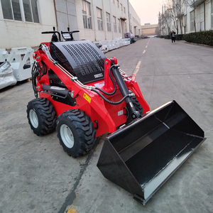 मुफ्त शिपिंग सस्ते एपा रिमोट कंट्रोल फ्रंट-एंड ट्रैक मिनी छोटे स्किड स्टीड लोडर कॉम्पैक्ट व्हील स्किड स्टीड लोडर - Product Image 5