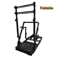Support de Siège de Simulateur de Course Ergonomique Réglable avec Communication Filaire et Support de Volant pour PS3