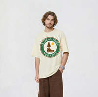 T-shirt personnalisé pour homme, coupe classique, col rond, 100% coton respirant, style streetwear, jersey uni de haute qualité 200g