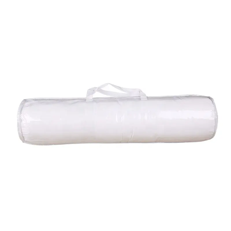 100% Cotton Cover Sofa Cushion Long Bed Pillow Round Tube Bolster Pillow