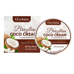 Produits de soin corporel très demandés : Crème nourrissante pour la peau à la noix de coco, hydratante, anti-dessèchement, crème corporelle à la noix de coco - Product Image 6
