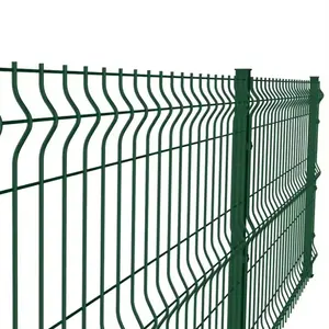 Il miglior prezzo galvanizzato rivestito in polvere 3D recinzione curva 3D saldata rete metallica recinzione pannello piegare 3D recinzione