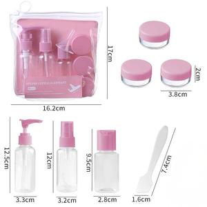 Ensemble <span class=keywords><strong>de</strong></span> contenants cosmétiques <span class=keywords><strong>de</strong></span> voyage portables, flacons <span class=keywords><strong>vides</strong></span> à pression pour crème, lotion, tonique, échantillons, flacon pulvérisateur, outil <span class=keywords><strong>de</strong></span> beauté, PET - Product Image 6