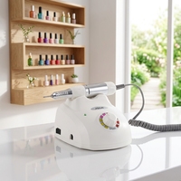 Machine à ongles électrique professionnelle populaire 3500 tr/min, faible bruit, corps en plastique, moteur à balais, multifonctionnelle US/EU pour manucure