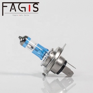 Juego de Faros Delanteros Halógenos Fagis Auto H4 12V 60/55W Blanco Cálido, Base de Acero Inoxidable, Caja de Vidrio de Cuarzo P43T - Product Image 4
