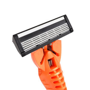 <span class=keywords><strong>Afeitadora</strong></span> manual portátil para hombres con 1 + 6 cuchillas de acero inoxidable, soporte de cuchilla reemplazable de cinco capas, maquinilla de afeitar desechable - Product Image 2