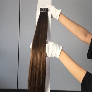 Extensiones de Cabello Humano Teñido de Doble Trama Cosidas a Máquina 100% Remy de Dragonbeauty Factory - Product Image 3