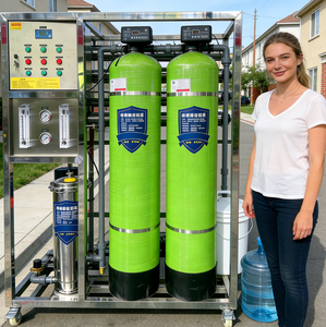 เครื่องกรองน้ำ RO อุตสาหกรรม 500 ลิตร/ชั่วโมง สำหรับบำบัดน้ำดื่มเชิงพาณิชย์ - Product Image 3