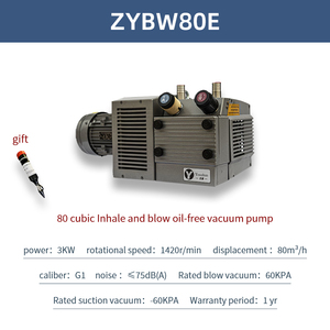 Para Becker 3KW Motor Bombas de vacío Rendimiento de alta presión sin aceite OEM Soporte personalizado para industrias medianas 60Hz - Product Image 2