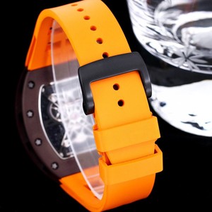 Montre mécanique RM 52-05 avec boîtier en alliage métallique de luxe, cadran en forme de casque d'astronaute, tourbillon, forme tonneau, montre à remontage manuel pour homme - Product Image 6