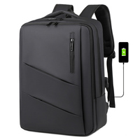 Sac à dos unisexe grande capacité pour affaires, loisirs et voyages, avec port de charge USB, compartiment étanche pour ordinateur portable, idéal pour une utilisation quotidienne en extérieur