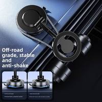 Support de téléphone magnétique exclusif à ventouse automatique pour voiture, universel, portable, haute qualité, robuste et stable