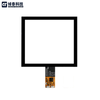 Panel Táctil Capacitivo Industrial de 3.95 Pulgadas, Directo de Fábrica OEM, MOQ Bajo, Personalizado, 10 Puntos, USB, Vidrio, Resistente al Agua