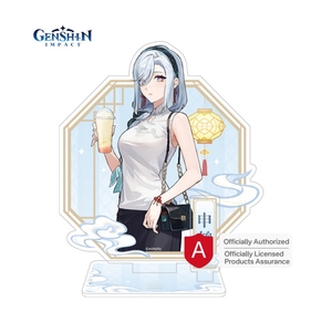 Sous licence officielle <span class=keywords><strong>Genshin</strong></span> <span class=keywords><strong>Impact</strong></span> Bureau Bureaux Décor Unisexe Acrylique Animation Affichage <span class=keywords><strong>Genshin</strong></span> <span class=keywords><strong>Impact</strong></span> Acrylique Figure Stand - Product Image 2