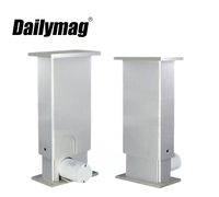 Système de colonnes de levage électriques réglables 24VDC, Boîtier de commande pour colonne de bureau assis-debout à 3 niveaux, Télécommande