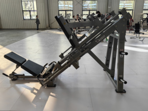 Presse à jambes linéaire pour <span class=keywords><strong>musculation</strong></span>, <span class=keywords><strong>machine</strong></span> à plaques de poids Rosen Fitness, tube en acier galvanisé, usage commercial - Product Image 5