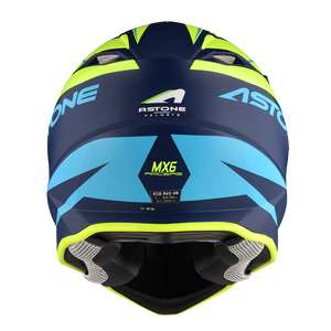 Casques ASTONE Nouveau casque de moto MX6 en ABS homologué CE avec 1 an de garantie pour une utilisation tout-terrain - Product Image 2