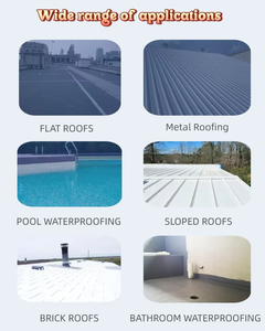 Revestimiento <span class=keywords><strong>de</strong></span> Silicona <span class=keywords><strong>de</strong></span> Alta Resistencia a los Rayos UV, Antienvejecimiento, Resistente a la Intemperie, <span class=keywords><strong>para</strong></span> Metal, Cemento, <span class=keywords><strong>Tejas</strong></span>, <span class=keywords><strong>Membrana</strong></span> Impermeabilizante Líquida - Product Image 3