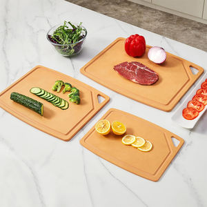 Tabla de Cortar de Fibra de Madera Natural, No Tóxica, No Porosa, Tabla de Cortar Compuesta para <span class=keywords><strong>Carne</strong></span>, Frutas y Verduras para Cocina - Product Image 5